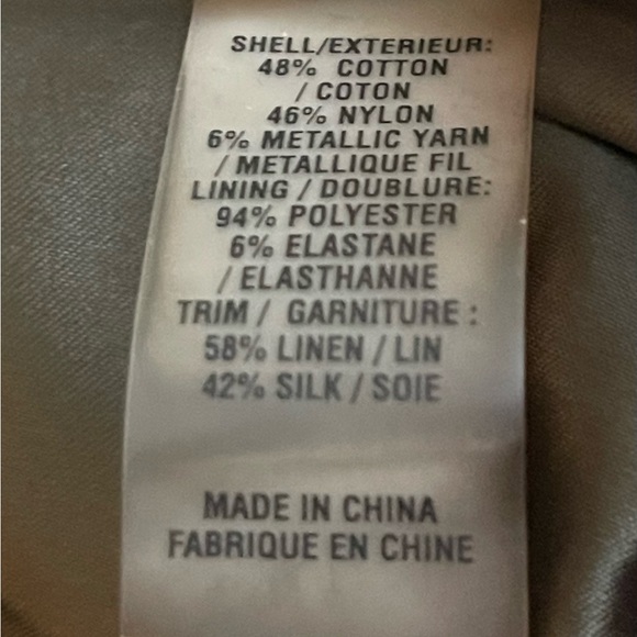 Elie Tahari jacket. Fabulous charcoal gray lined jacket. Bad picture - Picture 12 of 12